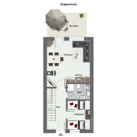 度假居 Urlauberdorf Haus 63a 博尔滕哈根